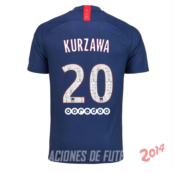 Kurzawa de Camiseta Del PSG Primera 2019/2020