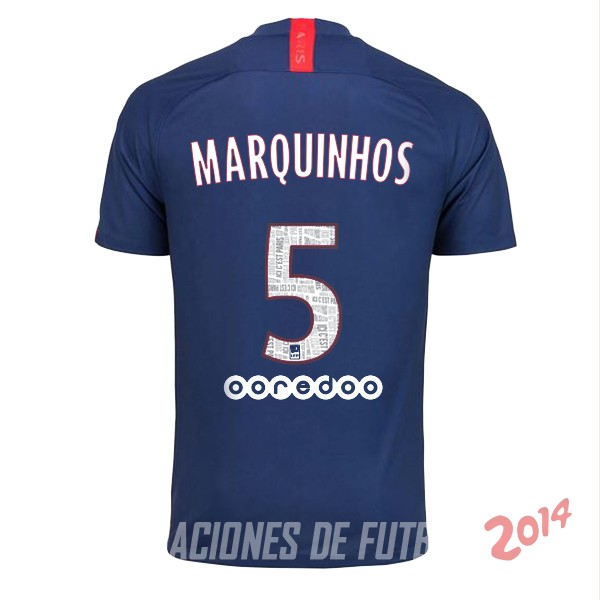 Marquinhos de Camiseta Del PSG Primera 2019/2020