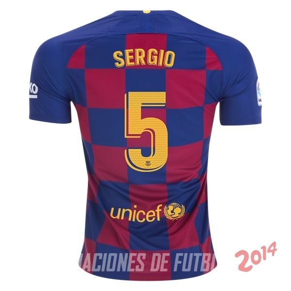 Sergio de Camiseta Del Barcelona Primera 2019/2020 Sergio de Camiseta Del Barcelona Primera 2019/2020