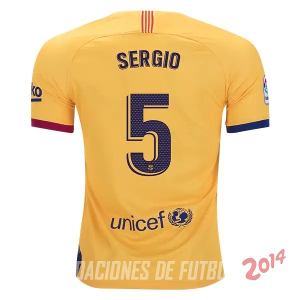 Sergio de Camiseta Del Barcelona Segunda 2019/2020 Sergio de Camiseta Del Barcelona Segunda 2019/2020