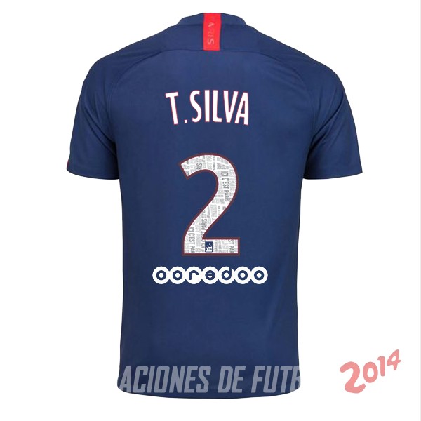 T.Silva de Camiseta Del PSG Primera 2019/2020