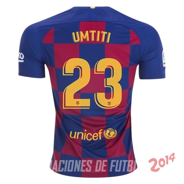 Umtiti de Camiseta Del Barcelona Primera 2019/2020 Umtiti de Camiseta Del Barcelona Primera 2019/2020