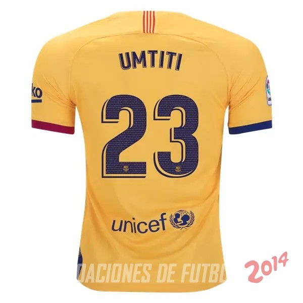 Umtiti de Camiseta Del Barcelona Segunda 2019/2020 Umtiti de Camiseta Del Barcelona Segunda 2019/2020