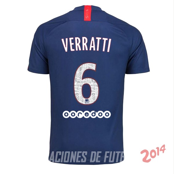 Verratti de Camiseta Del PSG Primera 2019/2020