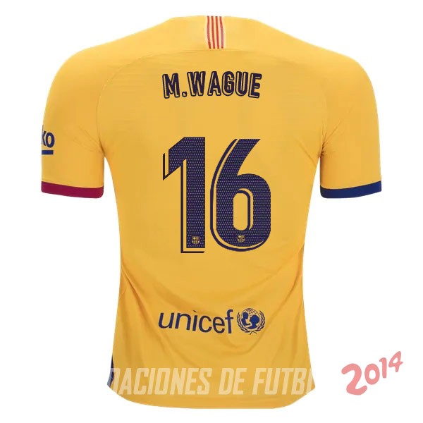 Wague de Camiseta Del Barcelona Segunda 2019/2020