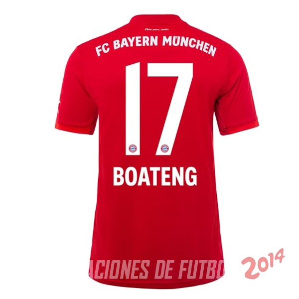 Boateng De Camiseta Del Bayern Munich Primera 2019/2020