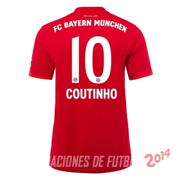 Coutinho De Camiseta Del Bayern Munich Primera 2019/2020