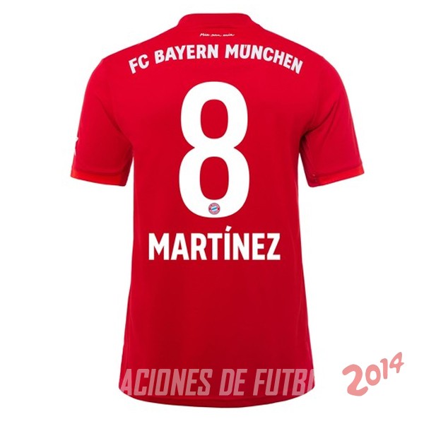 Martinez De Camiseta Del Bayern Munich Primera 2019/2020