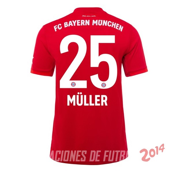 Muller De Camiseta Del Bayern Munich Primera 2019/2020