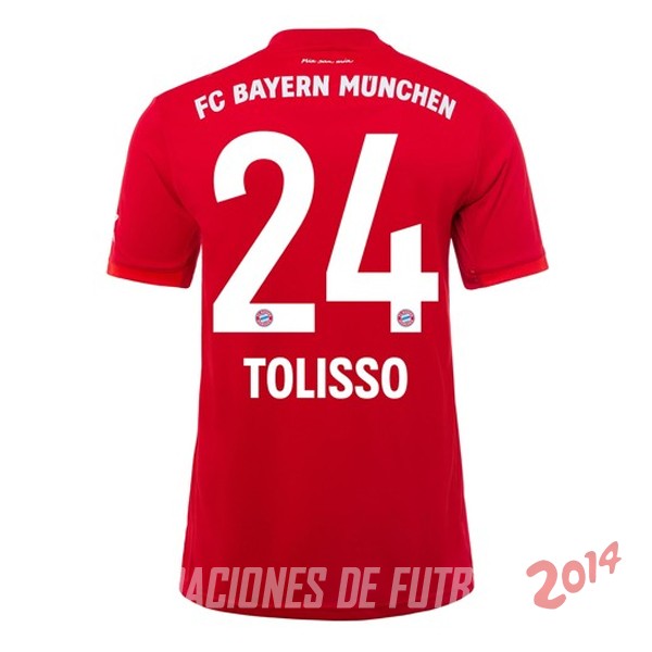 Tolisso De Camiseta Del Bayern Munich Primera 2019/2020