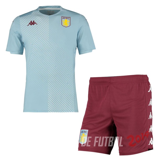 Camiseta Del Conjunto Completo Aston Villa Nino Segunda 2019/2020