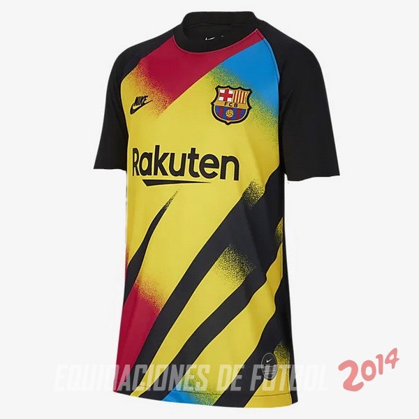Camiseta Del Portero Barcelona 2019/2020 Amarillo