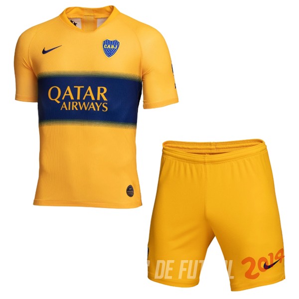 Camiseta Del Conjunto Completo Boca Juniors Nino Segunda 2019/2020