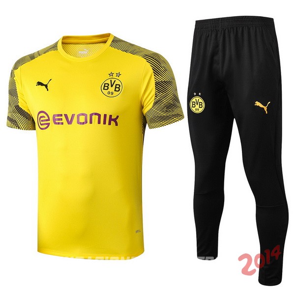 Entrenamiento Borussia Dortmund Conjunto Completo 2019/2020 Negro Amarillo Purpura