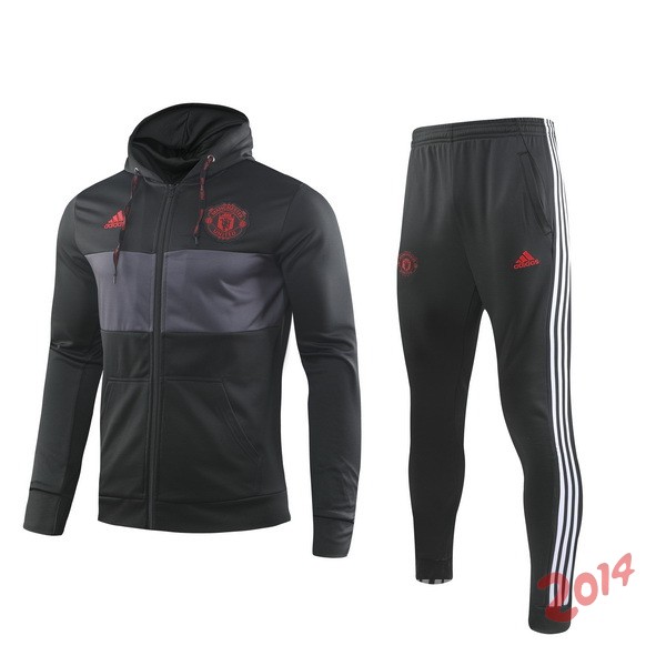 Chandal Manchester United Negro Gris Rojo 2019/2020