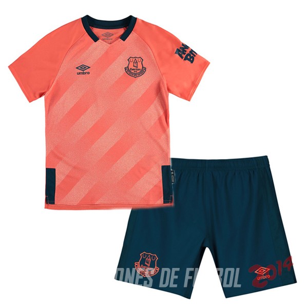 Camiseta Del Conjunto Completo Everton Ninos Segunda 2019/2020