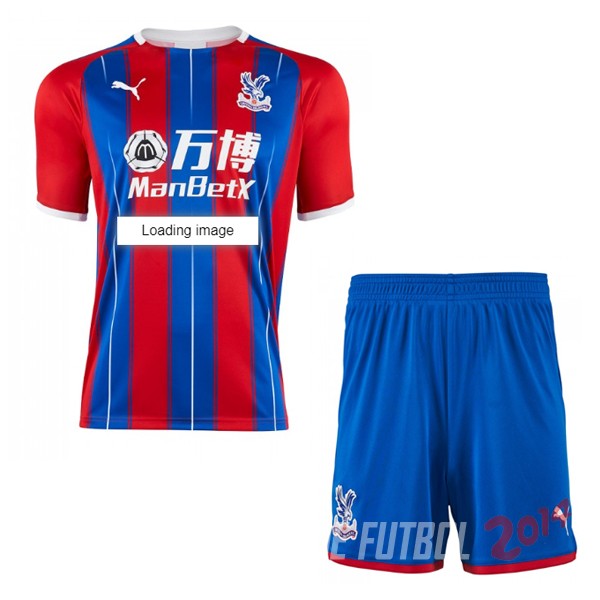 Camiseta Conjunto Completo Del Crystal Palace Nino Primera 2019/2020 Camiseta Conjunto Completo Del Crystal Palace Nino Primera 2019/2020
