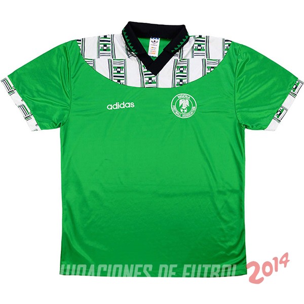 Retro Camiseta Nigeria de la Seleccion Primera 1994