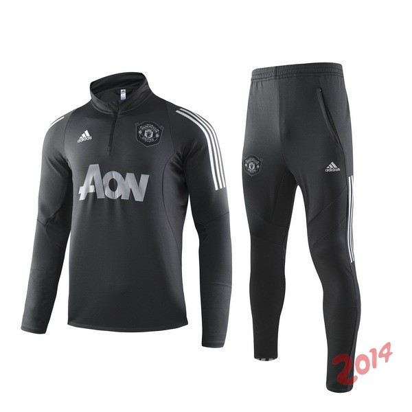 Chandal Manchester United Negro Gris 2019/2020