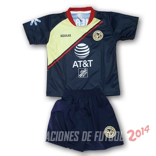 Camiseta Del Conjunto Completo Club América Nino Segunda Equipacion 2018/2019