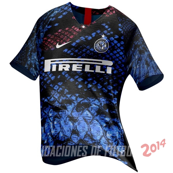 Camiseta Del Inter Milán EA Sport 2018/2019 Azul