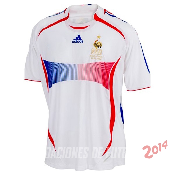 Retro Camiseta De Francia de la Seleccion Segunda 2006