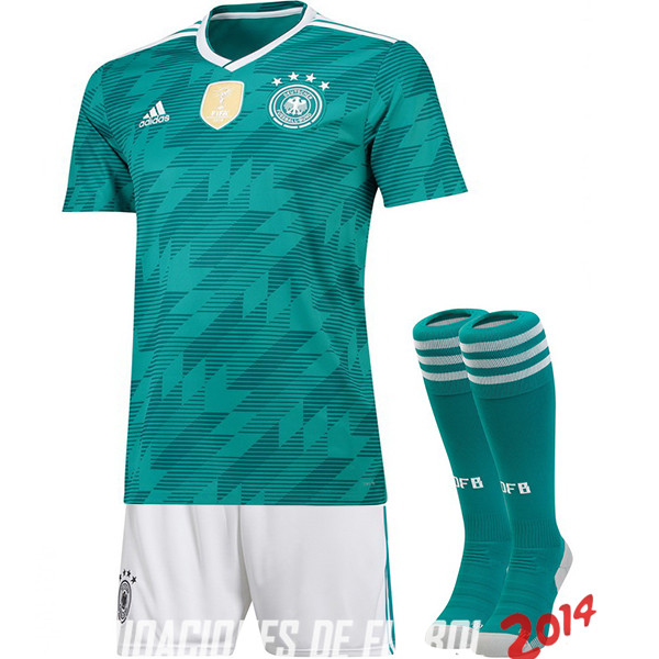 Camiseta （Pantalones+Calcetines）De Alemania de la Seleccion Segunda 2018