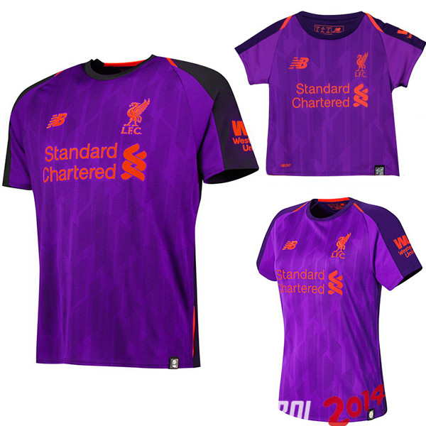 Camiseta （Mujer+Ninos）De Liverpool Primera 2018/2019