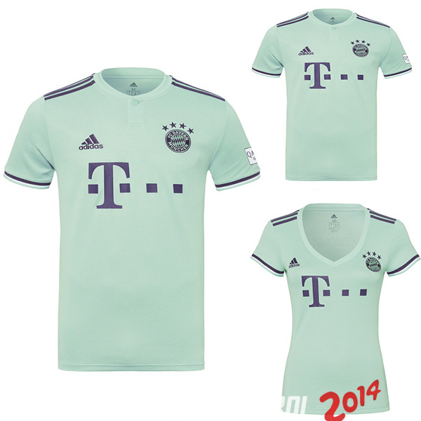 Camiseta （Mujer+Ninos）Del Bayern Munich Segunda 2018/2019