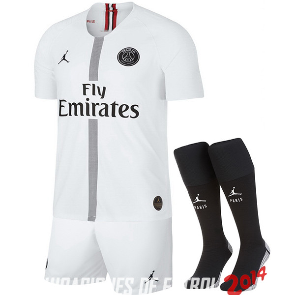 Camiseta （Pantalones+Calcetines）Del Paris Saint Germain Tercera Segunda 2018/2019