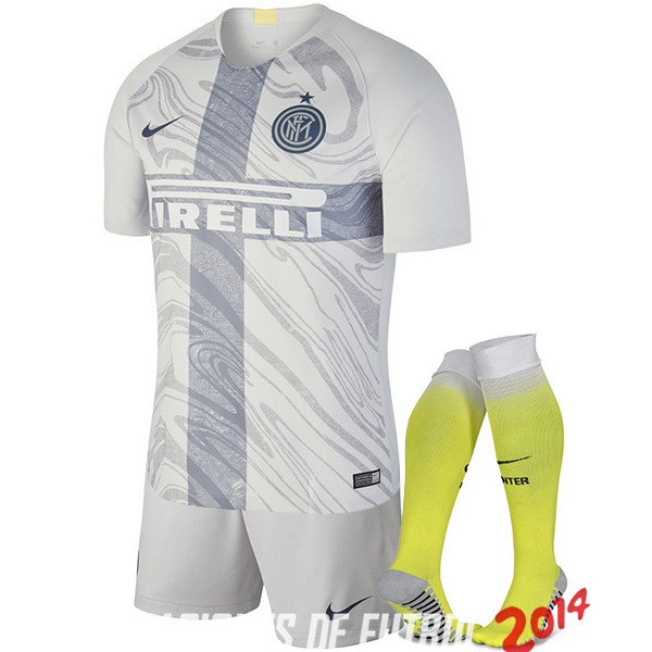 Camiseta （Pantalones+Calcetines）Del Inter Milan Tercera 2018/2019