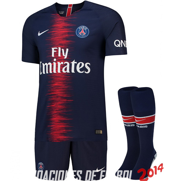 Camiseta （Pantalones+Calcetines）Del Paris Saint Germain Primera 2018/2019