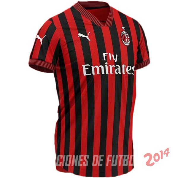 Camiseta Del Camiseta AC Milan Concepto 2019/2020 Rojo