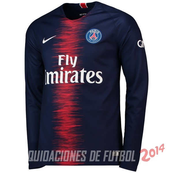 Camiseta Del Paris Saint Germain Manga Larga Primera 2018/2019