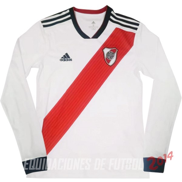 Camiseta Del River Plate Manga Larga Primera 2018/2019