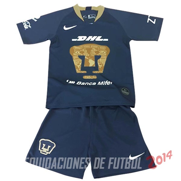 Camiseta Del UNAM Pumas Nino Tercera 2018/2019