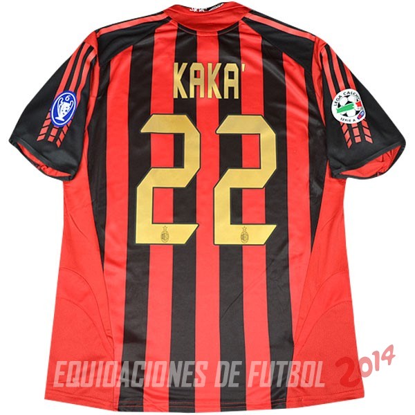 kaka Retro Camiseta De AC Milan Primera 2005/2006 kaka Retro Camiseta De AC Milan Primera 2005/2006