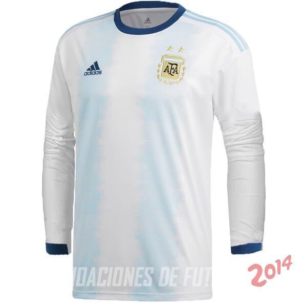 Camiseta Del Argentina Manga Larga Primera 2019