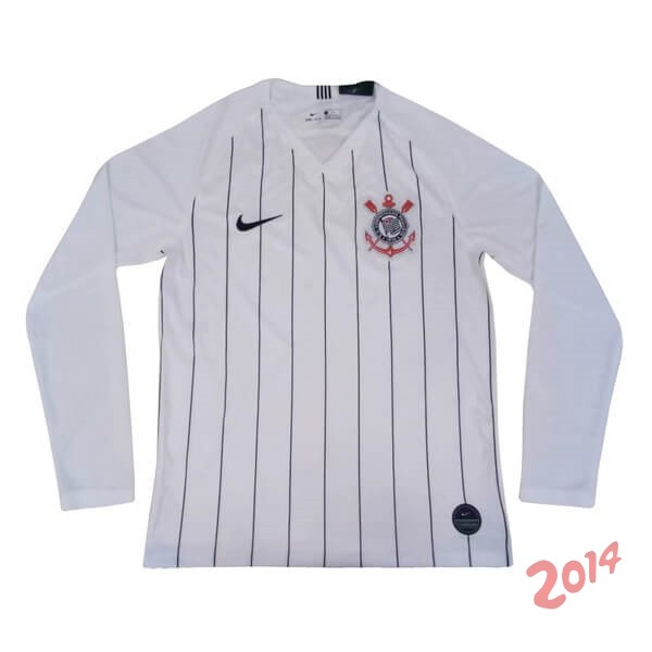 Camiseta Del Corinthians Paulista Manga Larga Primera 2019/2020