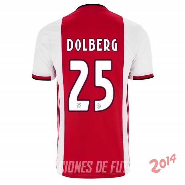 Dolberg de Camiseta Del Ajax Primera Equipacion 2019/2020