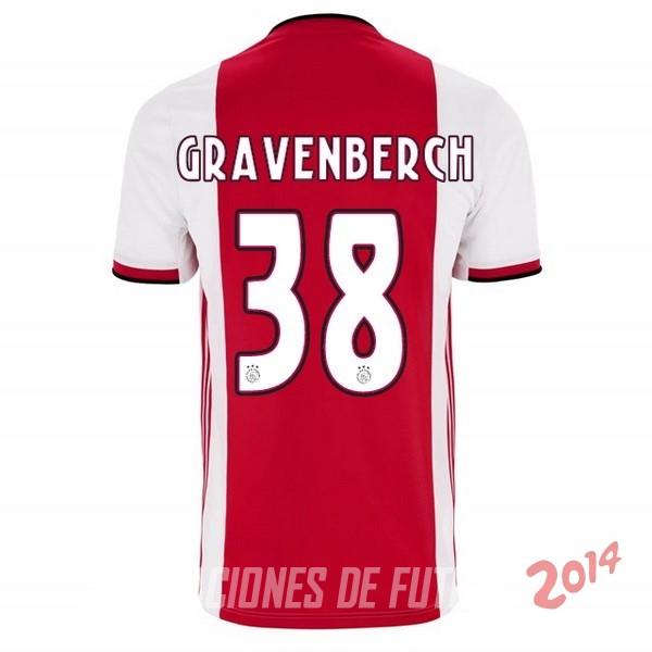 Gravenberch de Camiseta Del Ajax Primera Equipacion 2019/2020