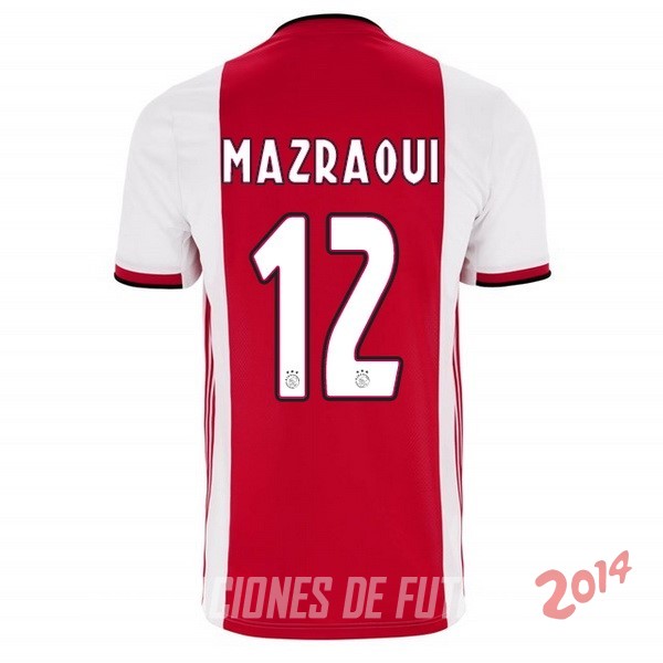 Mazraoui de Camiseta Del Ajax Primera Equipacion 2019/2020