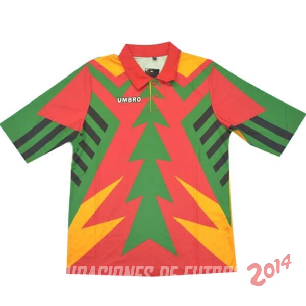 Retro Camiseta De México Portero1994 Verde Naranja