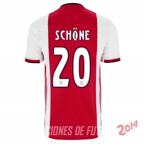 Schone de Camiseta Del Ajax Primera Equipacion 2019/2020