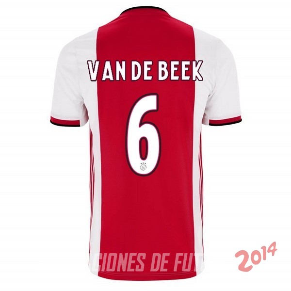 Van De Beek de Camiseta Del Ajax Primera Equipacion 2019/2020