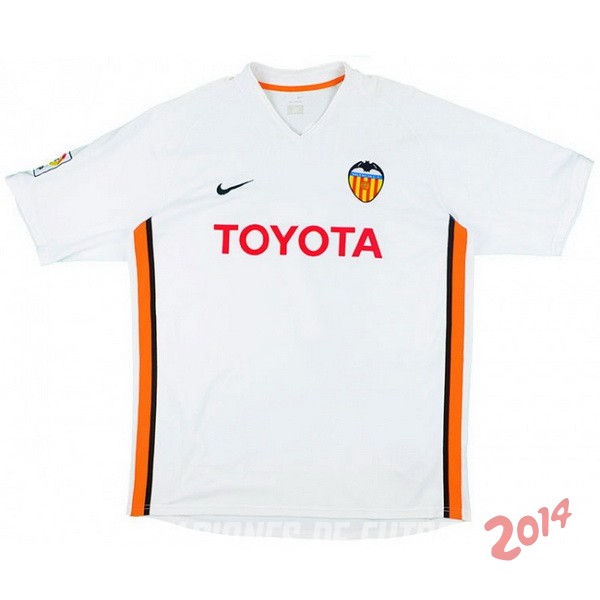 Retro Camiseta De Valencia de la Seleccion Primera 2006/2007