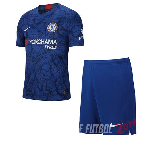 Camiseta Del Conjunto Completo Chelsea Nino Primera Equipacion 2019/2020