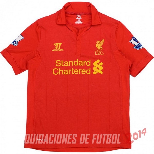 Retro Camiseta De Liverpool de la Seleccion Primera 2012/2013