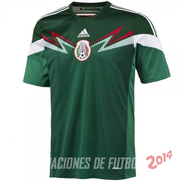 Retro Camiseta De Mexico de la Seleccion Primera 2014