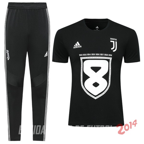 Entrenamiento Juventus Conjunto Completo 2019/2020 Negro